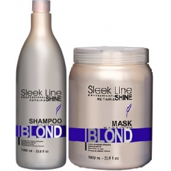 STAPIZ Szampon Sleek Line BLOND 1000ml